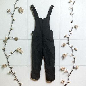CB Sports Snow Bib Overalls Womens 12 Black Ski Pants Retro Vintage 90s